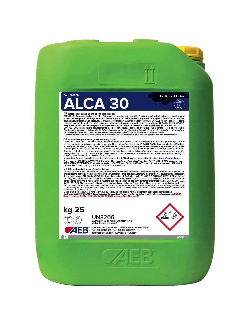 ALCA_30_120620 - Prodotti Alcalini Detergenza Industria Alimentare - Vema SUD