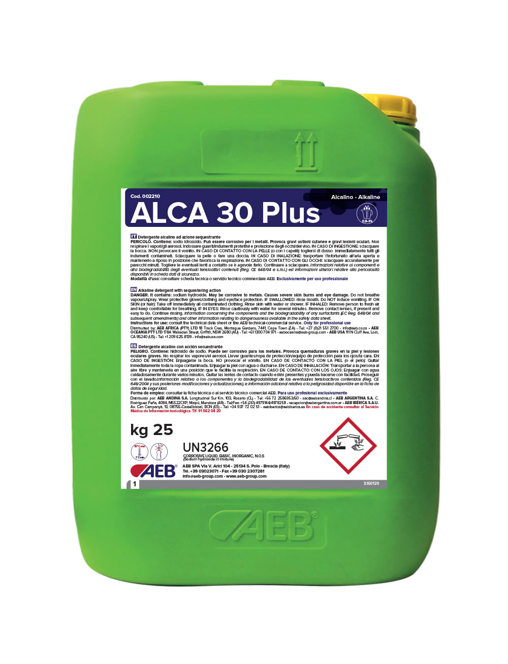 ALCA_30_PLUS_120620 - Prodotti Alcalini Detergenza Industria Alimentare - Vema SUD