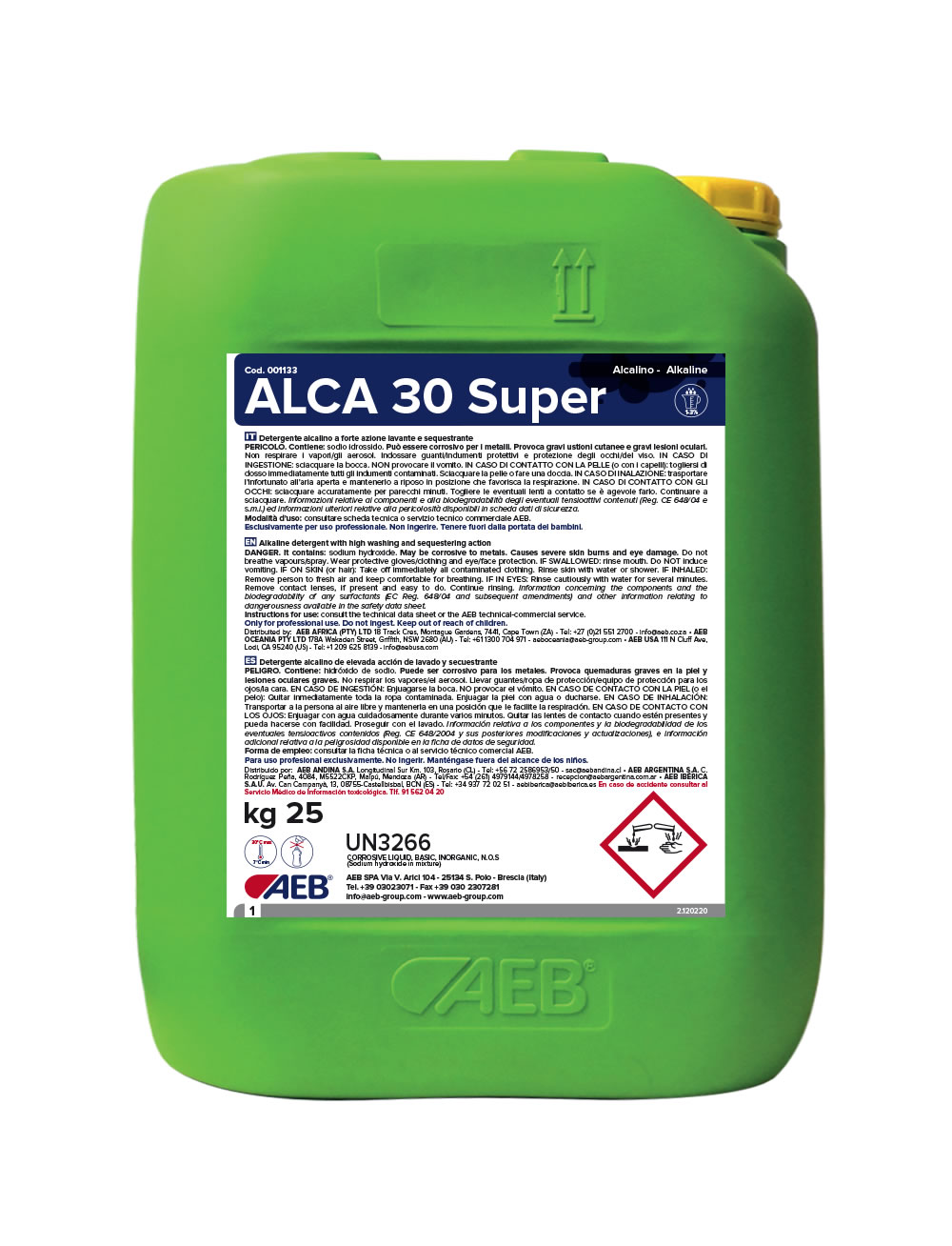 ALCA_30_SUPER_120620 - Prodotti Alcalini Detergenza Industria Alimentare - Vema SUD
