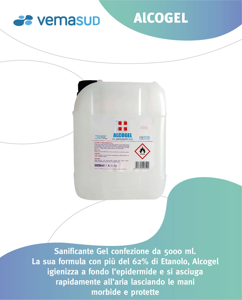 ALCOGEL-06 - Prodotti Detergenza Industria Alimentare - Vema SUD
