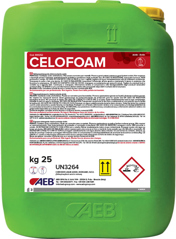 CELOFOAM_310820 - prodotti Zootecnia Detergenza - Vema SUD