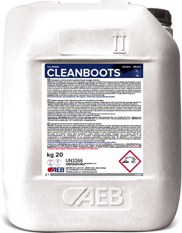 CLEANBOOTS_280520 - Prodotti Detergenza Industria Alimentare - Vema SUD