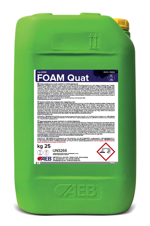 FOAM_QUAT_260820 - Prodotti Detergenza Industria Alimentare - Vema SUD