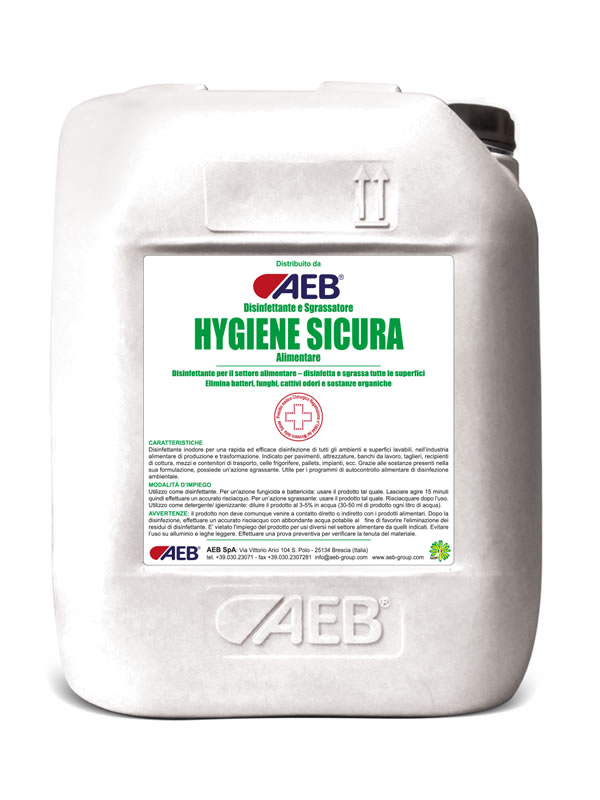 HYGIENE_SICURA_080620 - Prodotti Detergenza Industria Alimentare - Vema SUD