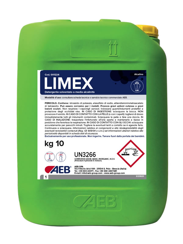 LIMEX_280820 - Prodotti Detergenza Industria Alimentare - Vema SUD
