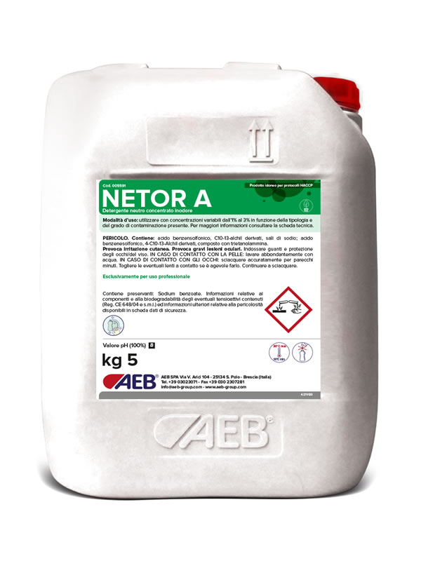 NETOR_A_170720 - Prodotti Detergenza Industria Alimentare - Vema SUD