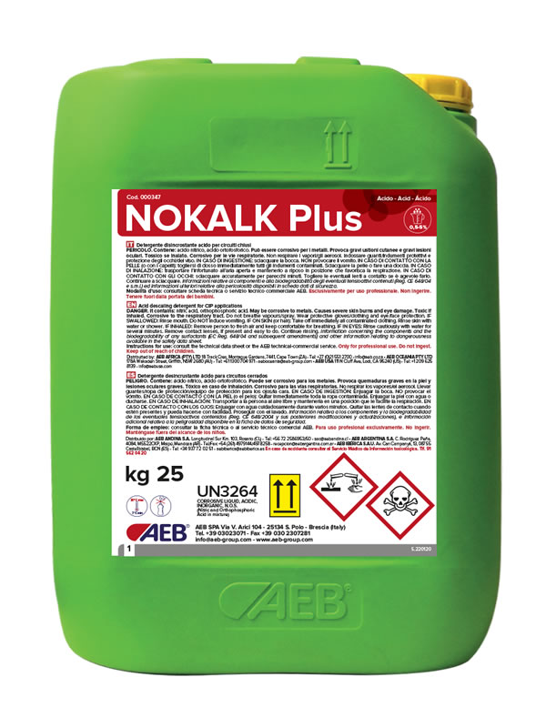 NOKALK_PLUS_060720 - Prodotti Detergenza Industria Alimentare - Vema SUD