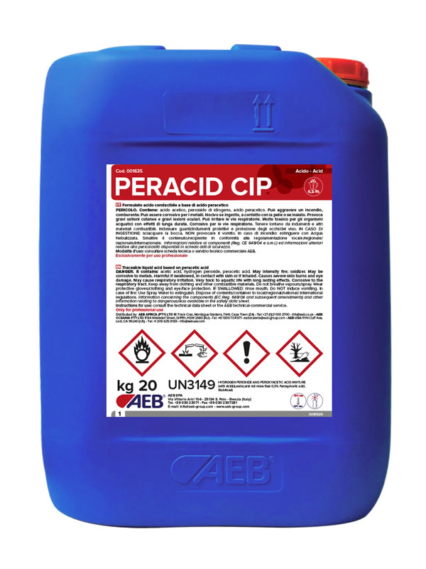 PERACID_CIP_310820 - Prodotti Detergenza Industria Alimentare - Vema SUD