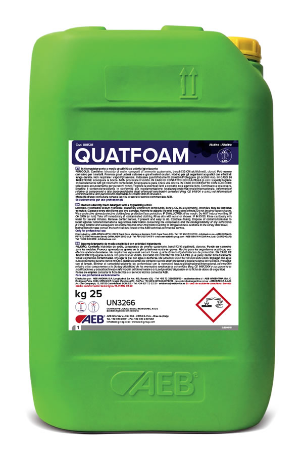 QUATFOAM_011220 - Prodotti Detergenza Industria Alimentare - Vema SUD