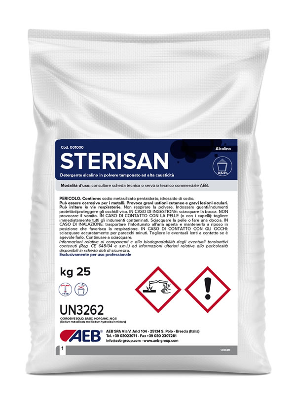 STERISAN_030720 - Prodotti Alcalini Detergenza Industria Alimentare - Vema SUD